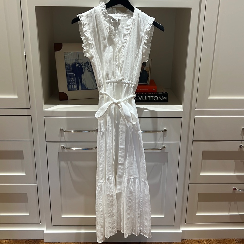 White long dress